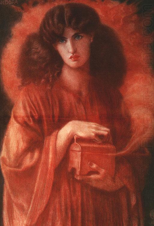 Pandora, Dante Gabriel Rossetti
